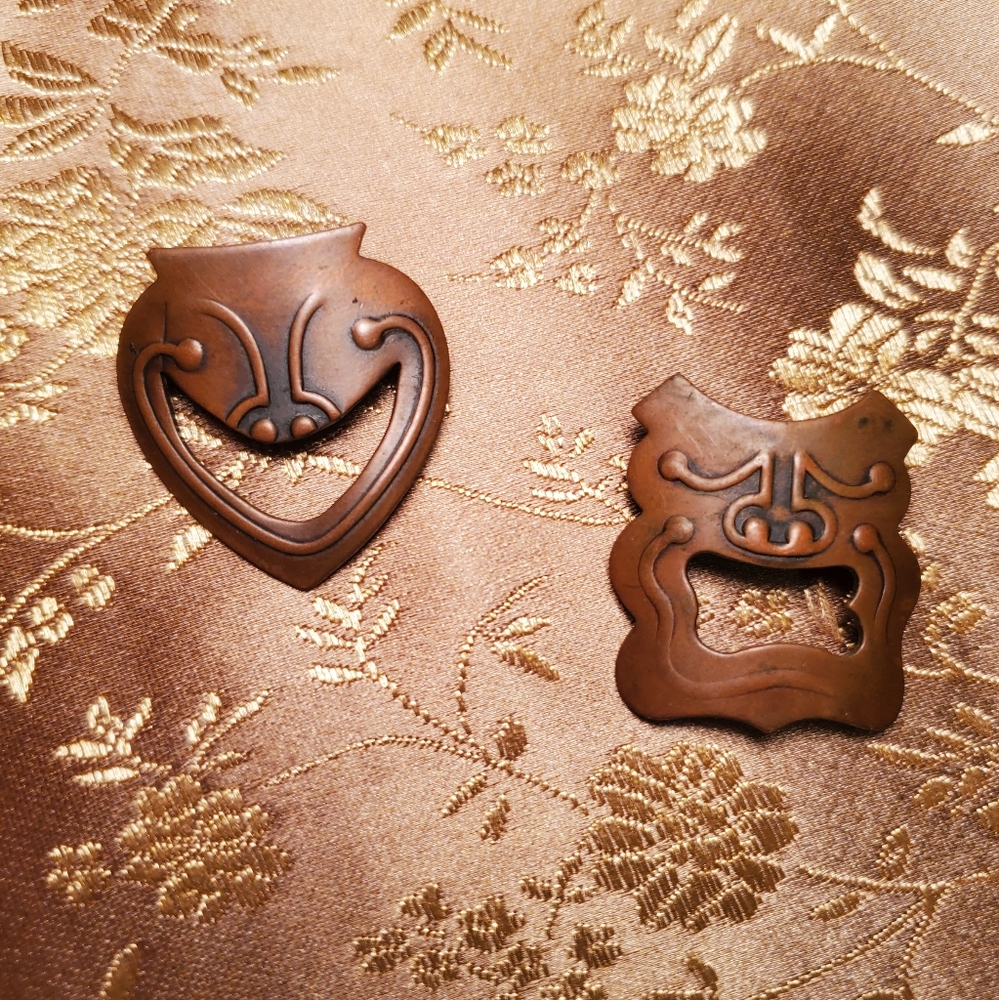 Vintage Rebejas Comedy and Tragedy Mask Pins